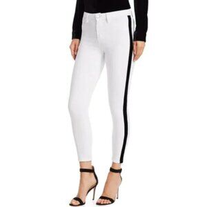 L’agence Margot Tuxedo Stripe Skinny Jeans
